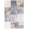 VINTAGE DESIGNERTEPPICH FINESSE PATCHWORK - Grau, Textil (140/200cm) - Pergamon