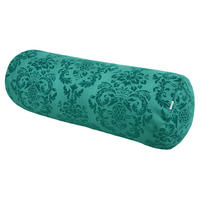 XL-NACKENROLLENHÜLLE Epoche petrol-grün 25/70 cm - Petrol, Textil (25/70cm) - beties Heimtextil
