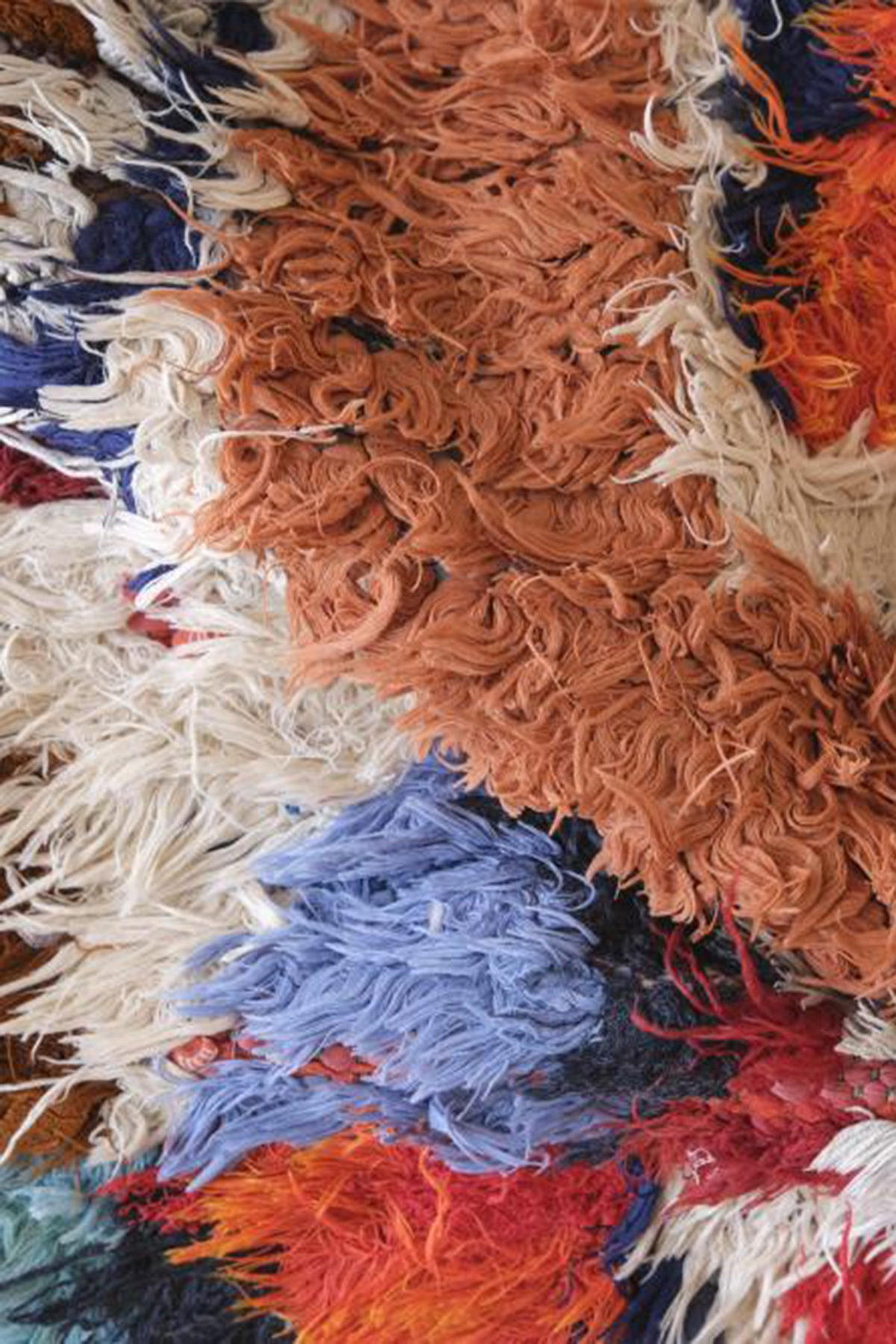 BERBERTEPPICH aus reiner Wolle 100x 218 cm - Multicolor, Naturmaterialien (100/218cm) - AFK Living