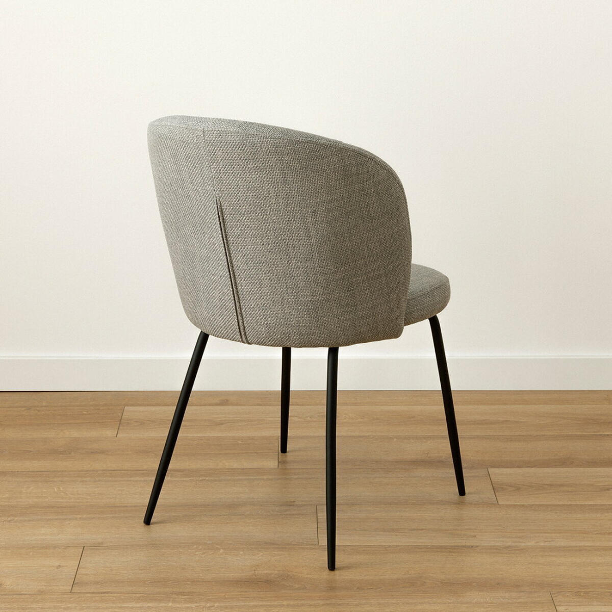 STUHL Beiz Grau 54 cm x 81 cm - Grau, Textil (54/81/59cm) - Kenay Home