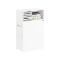 AKTENSCHRANK Weiß - Weiß, Holzwerkstoff (60/100/33cm) - SoBuy
