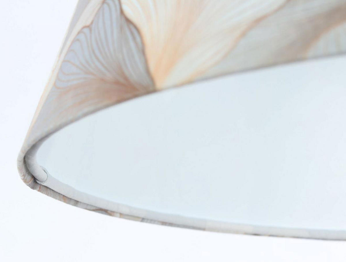 HÄNGELEUCHTE Grau 50/27 cm - Beige, Kunststoff (50/1/27cm) - ONZENO