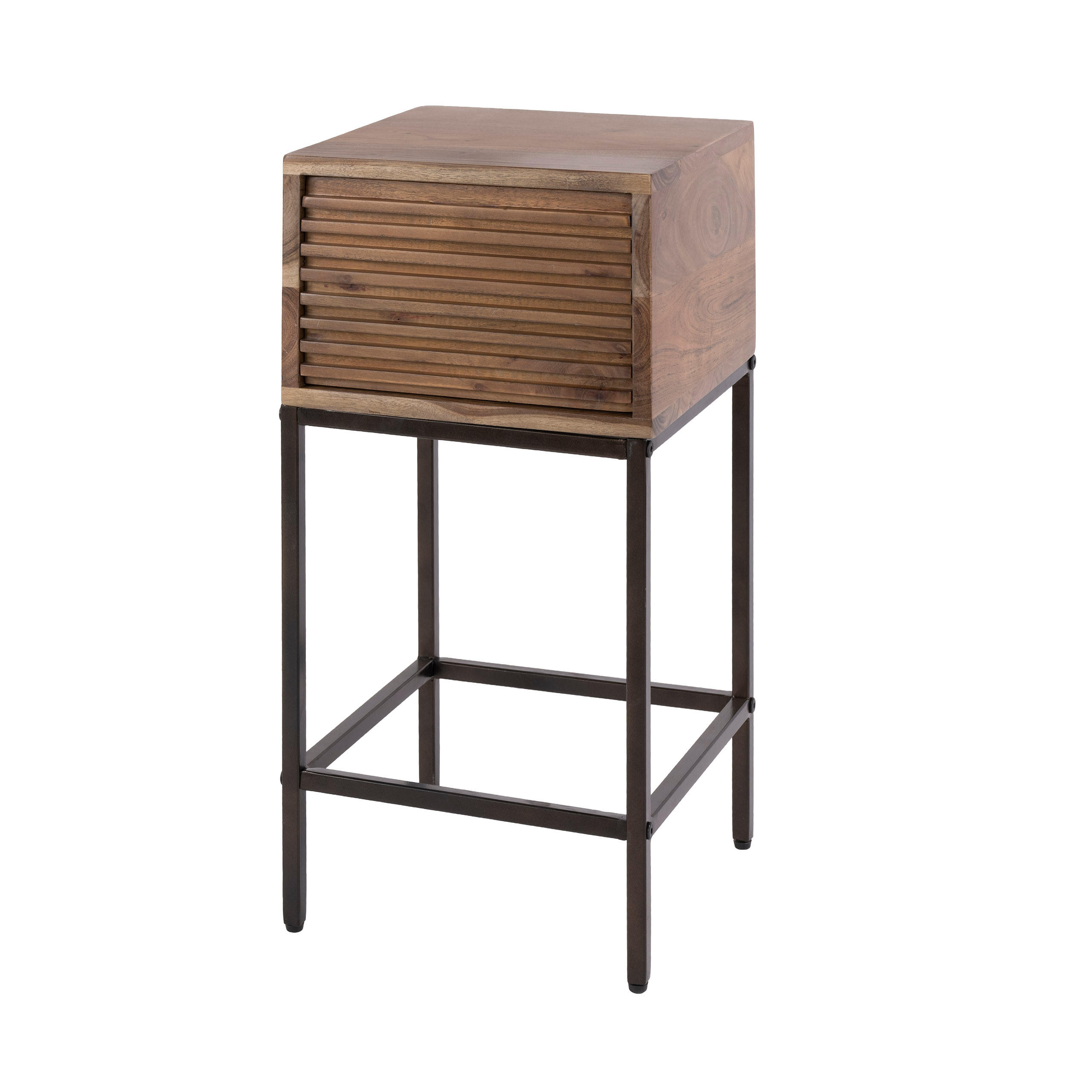 Hoyz Collection Nachttisch Braun 30x60x30 cm