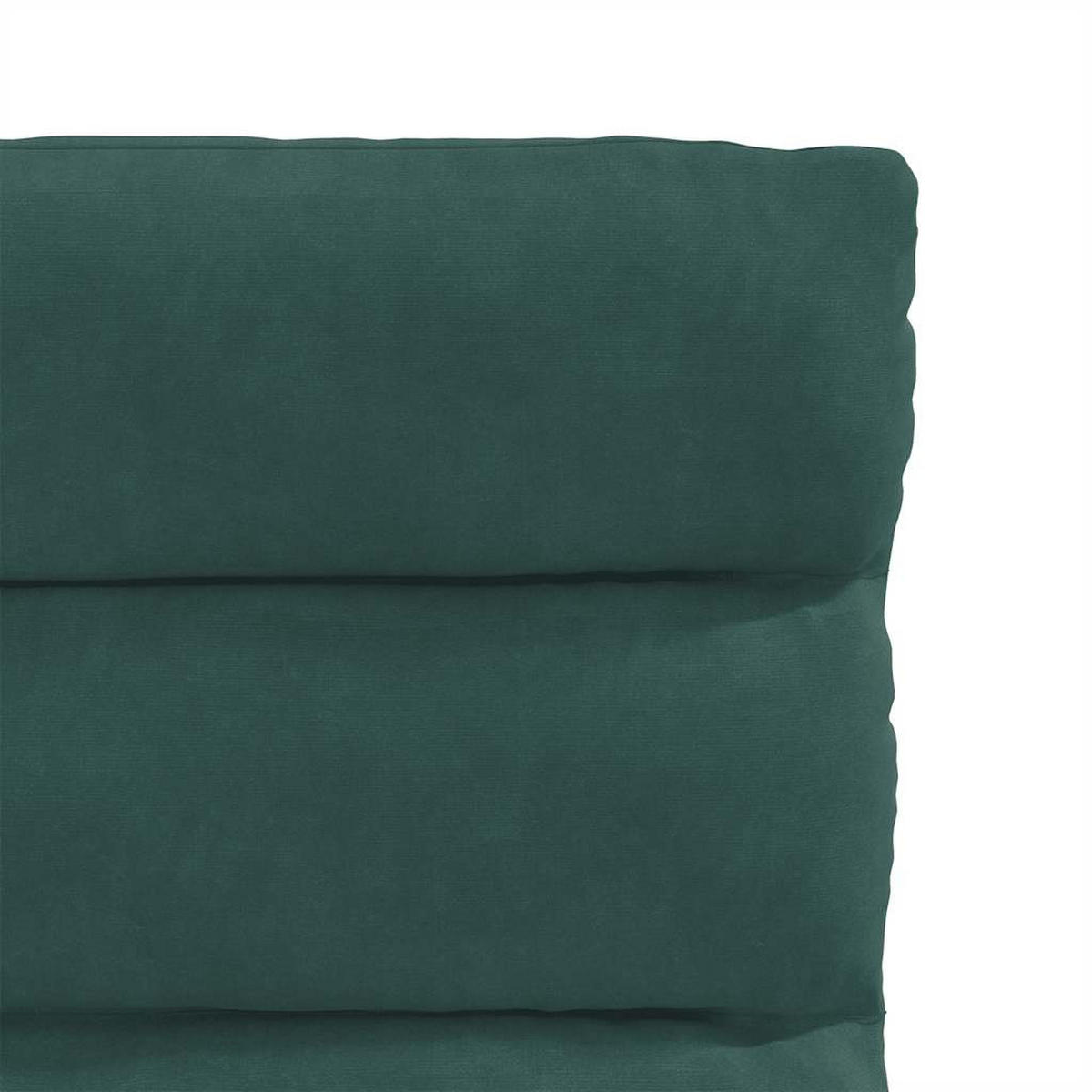 ESSZIMMERSTÜHLE 2 Stk. Dunkelgrün Samt 45*54*83cm - Dunkelgrün, Metall (45/83/54cm) - ZMH