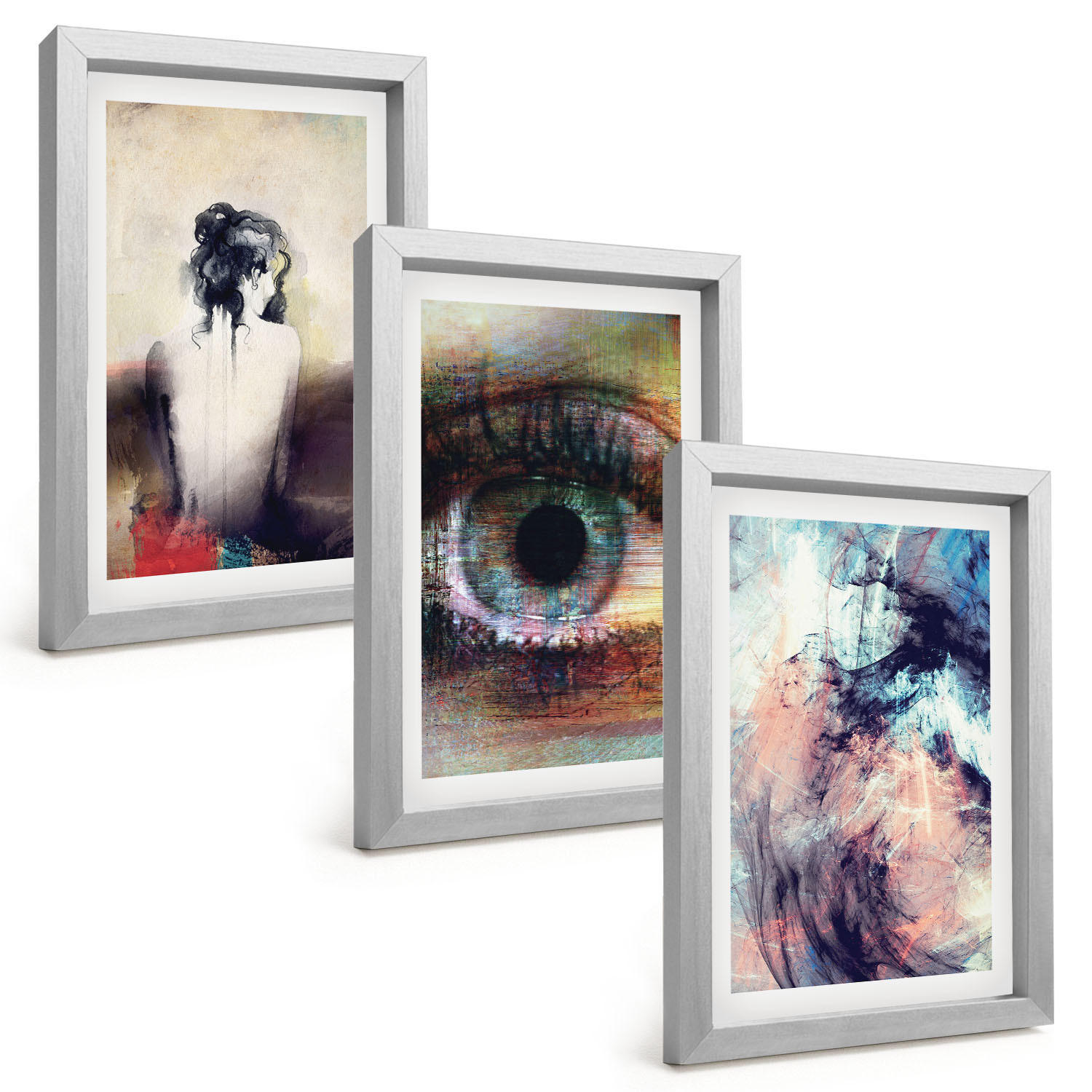 Tulup Bilder Silber 20x30 cm