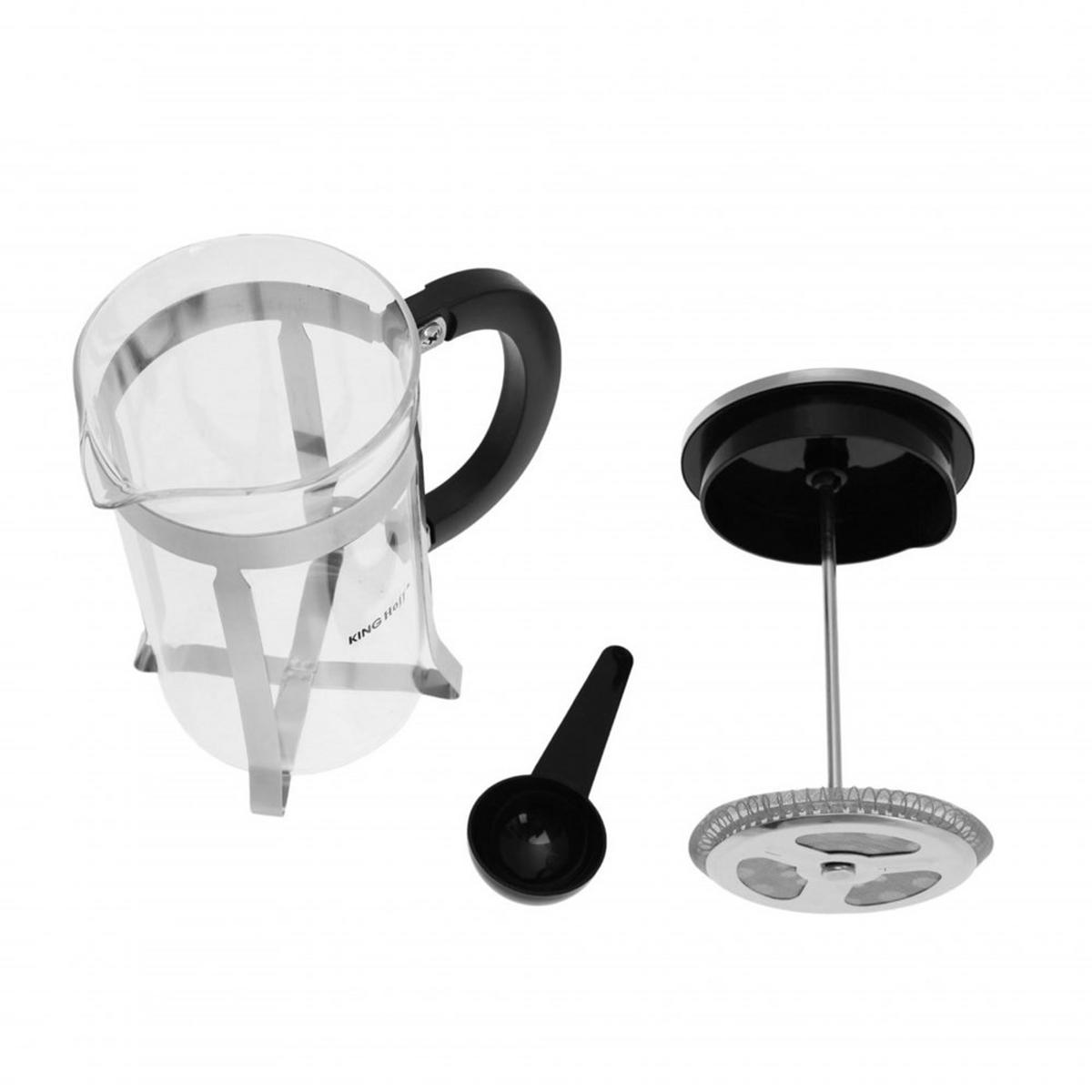 TEEKANNE Silber 41/14/18 cm KH4837 - Silberfarben, Metall (0.6L) - Kinghoff 