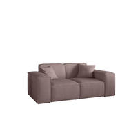 SOFA Celes Premium 2-sitzer Stoff Scala - Lila, Holzwerkstoff/Textil (186/73/88cm) - Fun Möbel