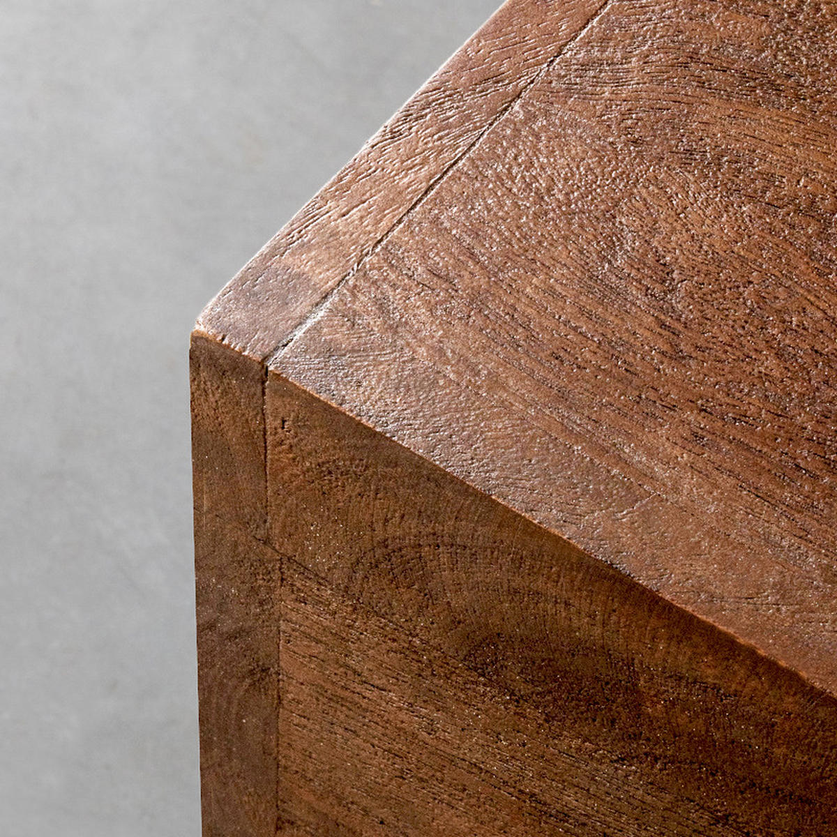 COUCHTISCH Cube - Brown - 80/80/40 cm - Braun, Holz (80/80/40cm) - LABEL51