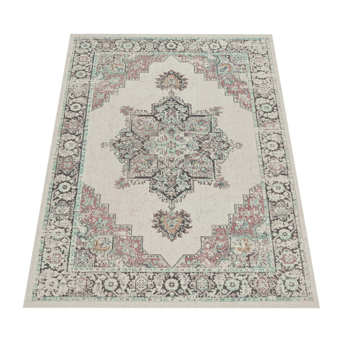 OUTDOORTEPPICH 160/160 cm Torres 275 - Creme, Textil (160/160cm) - Paco Home