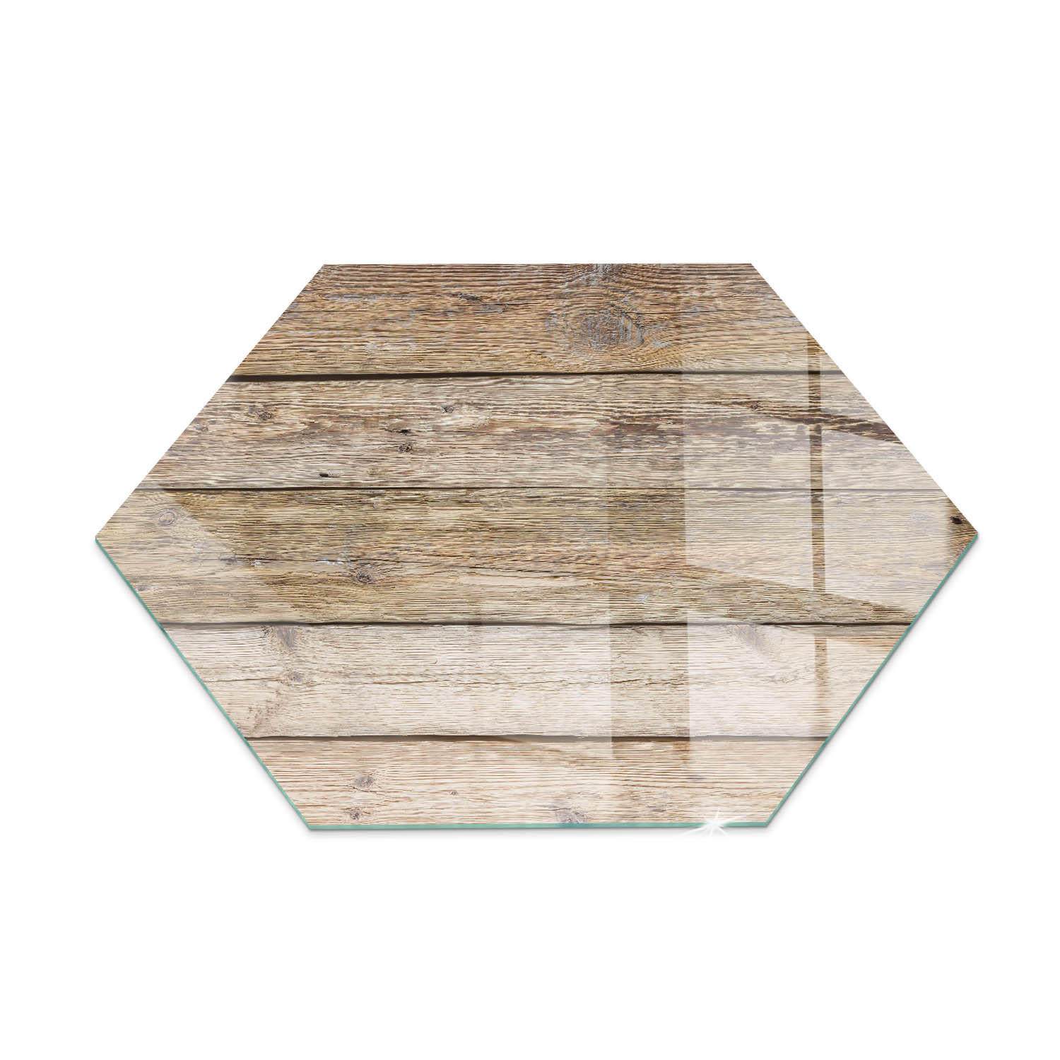 ArtPrintCave Glasplatte Beige 40x40x0.4 cm