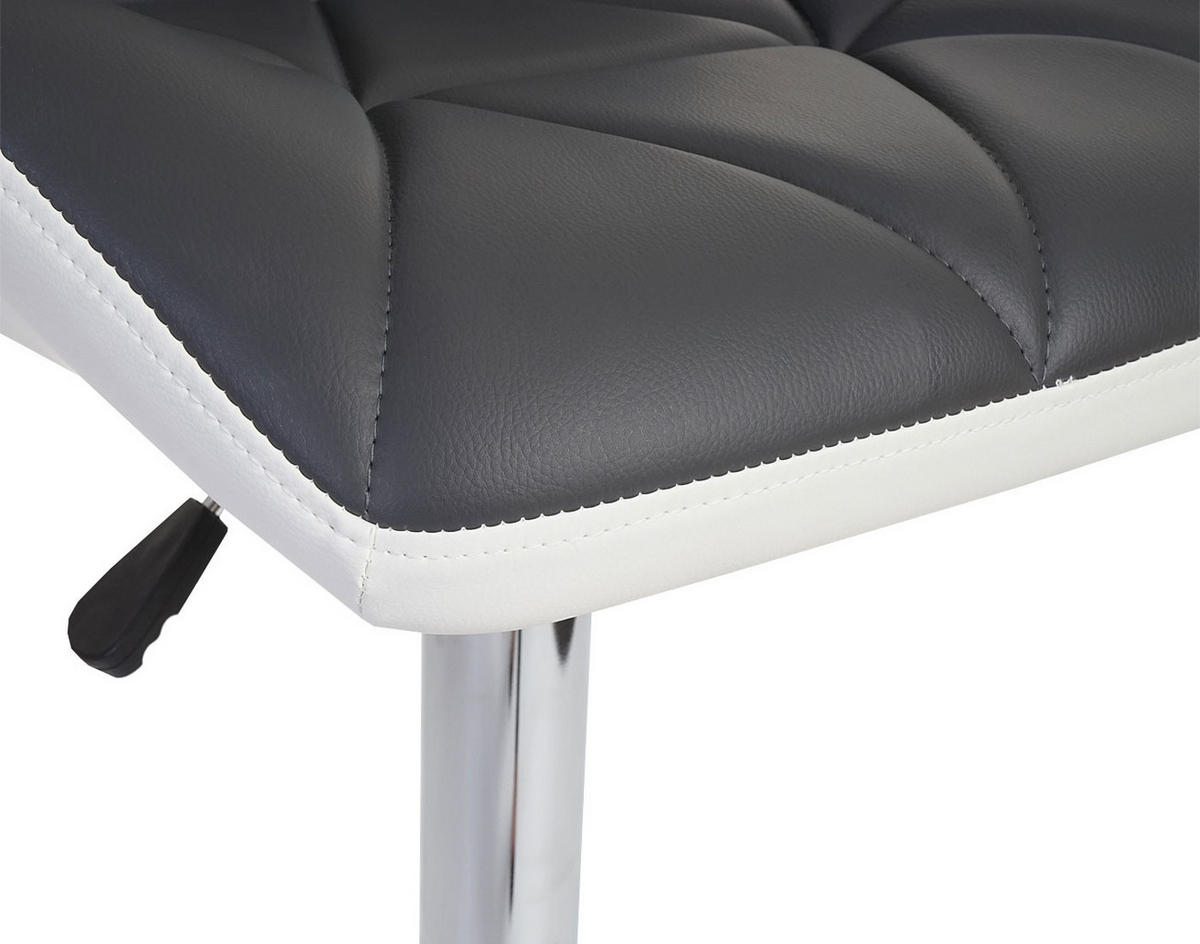 BARHOCKER Grau 2er-Set - Grau, Textil (44/106/49cm) - MCW