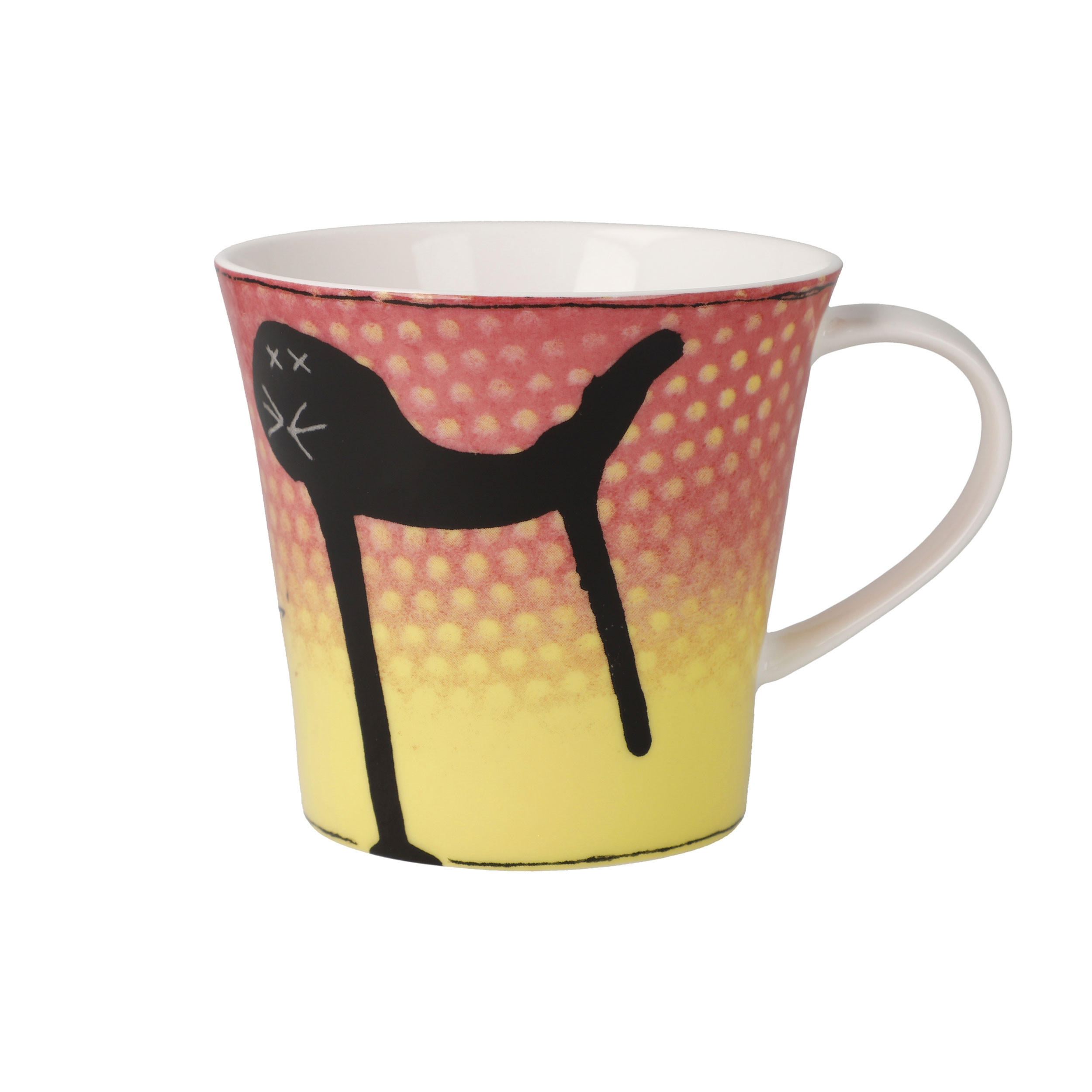 TEETASSE Frank Hummel - Scheisskatze, Fine Bone China, Bunt, 350 ml - Multicolor, Keramik (0.35L) - Goebel