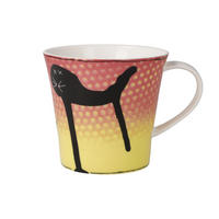 TEETASSE Frank Hummel - Scheisskatze, Fine Bone China, Bunt, 350 ml - Multicolor, Keramik (0.35L) - Goebel