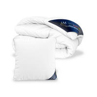 BETTWAREN SET Daunen Ganzjahr 220/240cm, Kissen 80/80 cm - Weiß, Textil (220/240cm) - AM Qualitätsmatratzen
