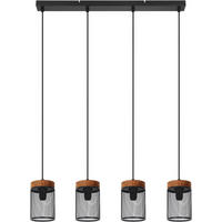 PENDELLEUCHTE 10/65/150cm - Schwarz, Metall (65/10/150cm) - Nettlife