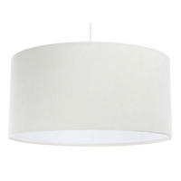 HÄNGELEUCHTE Weiß 50/25 cm - Weiß, Kunststoff (50/0.6/25cm) - ONZENO