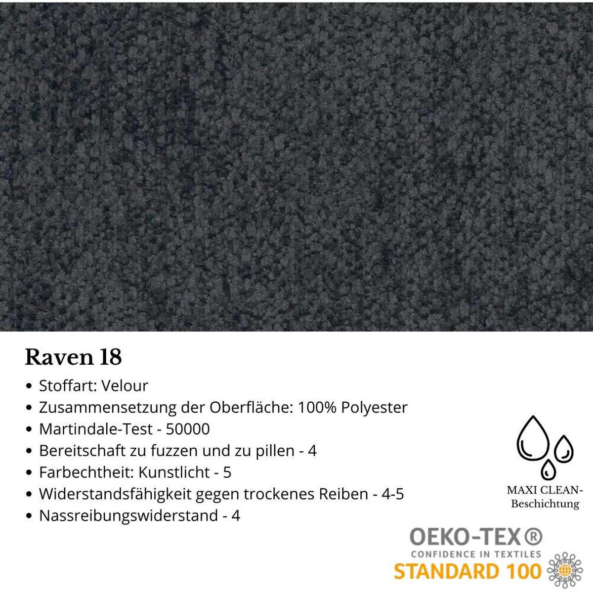 CHESTERFIELD-SESSEL Falco dunkelgrau mit Weiß Holzbeinen - Dunkelgrau/Weiß, Holz/Textil (82/102/92cm) - Beautysofa