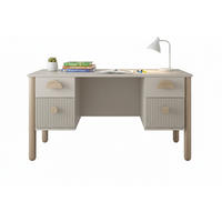 KINDERSCHREIBTISCH Bebella - Beige, Naturmaterialien (53/74/140cm) - kiki design