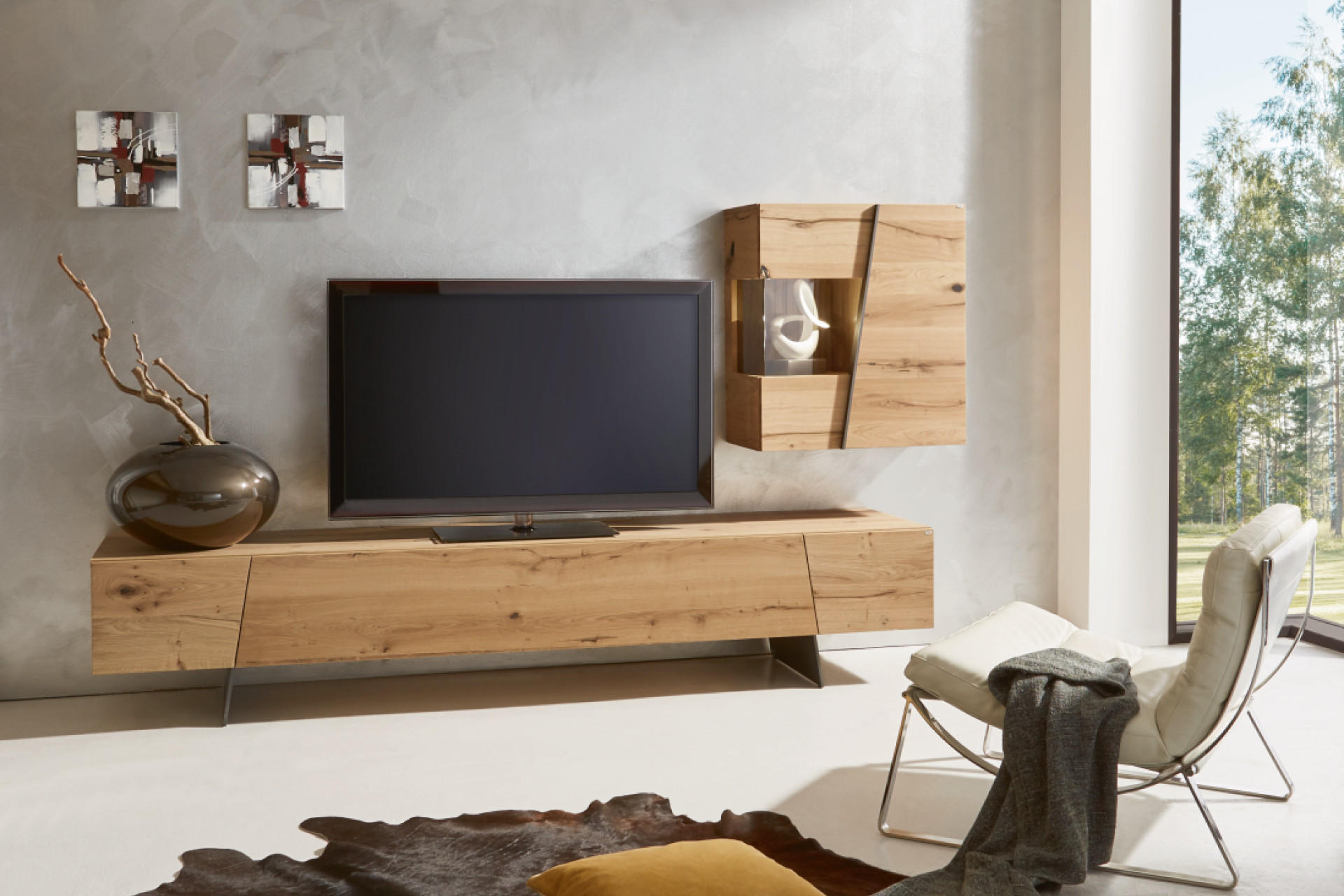 Minimalismus im Wohnzimmer