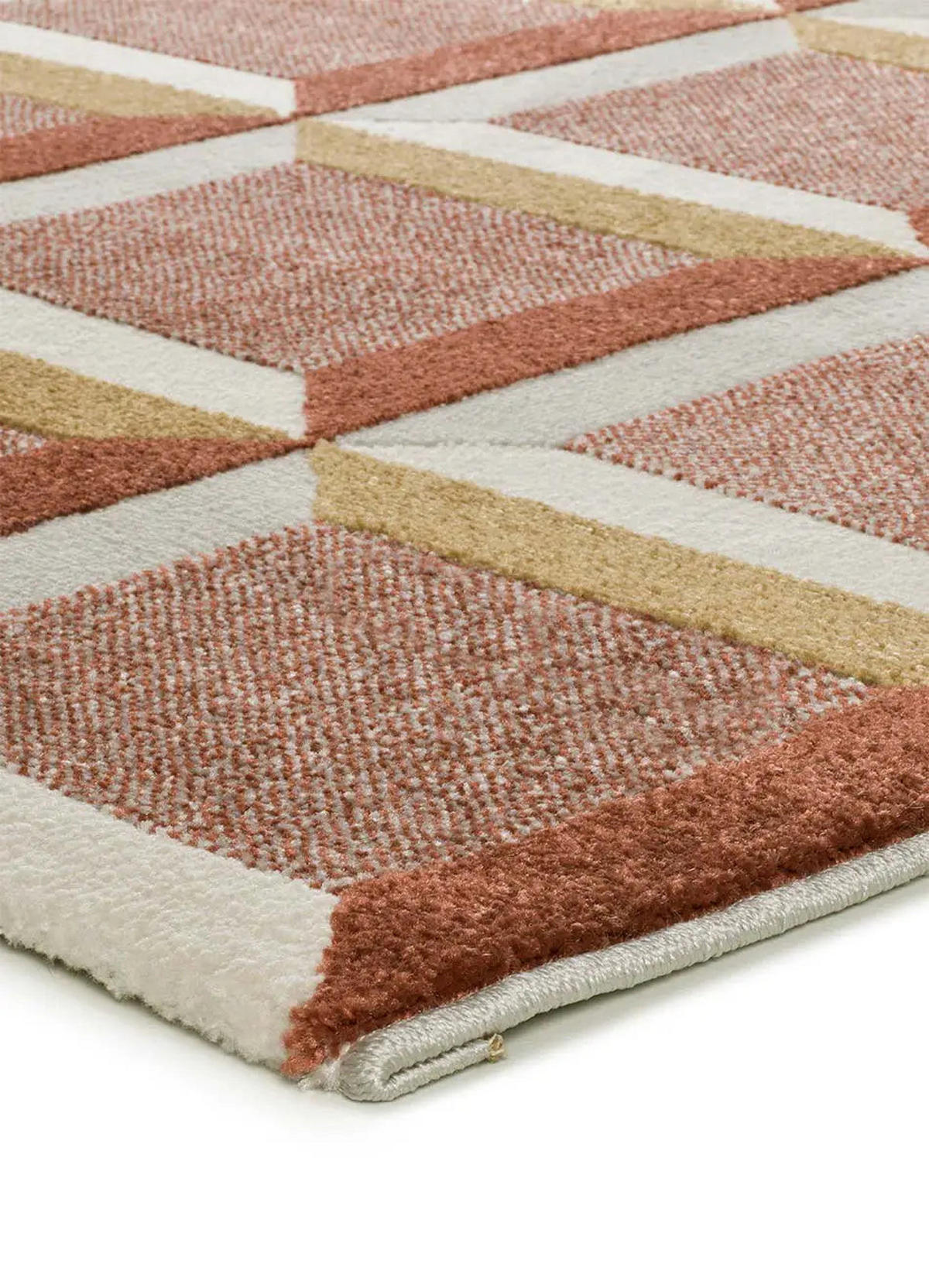 KURZFLORTEPPICH Kupfer Amara 160/230 cm - Kupferfarben, Naturmaterialien/Textil (160/230cm) - Atticgo