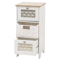 KOMODA Hnědá - hnědá, dřevo (30/63/30cm) - MCW