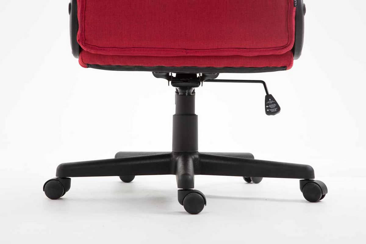 BÜROSTUHL Sportino XL, Stoff Rot - Rot, Kunststoff/Textil (66/116/70cm) - TPFLiving