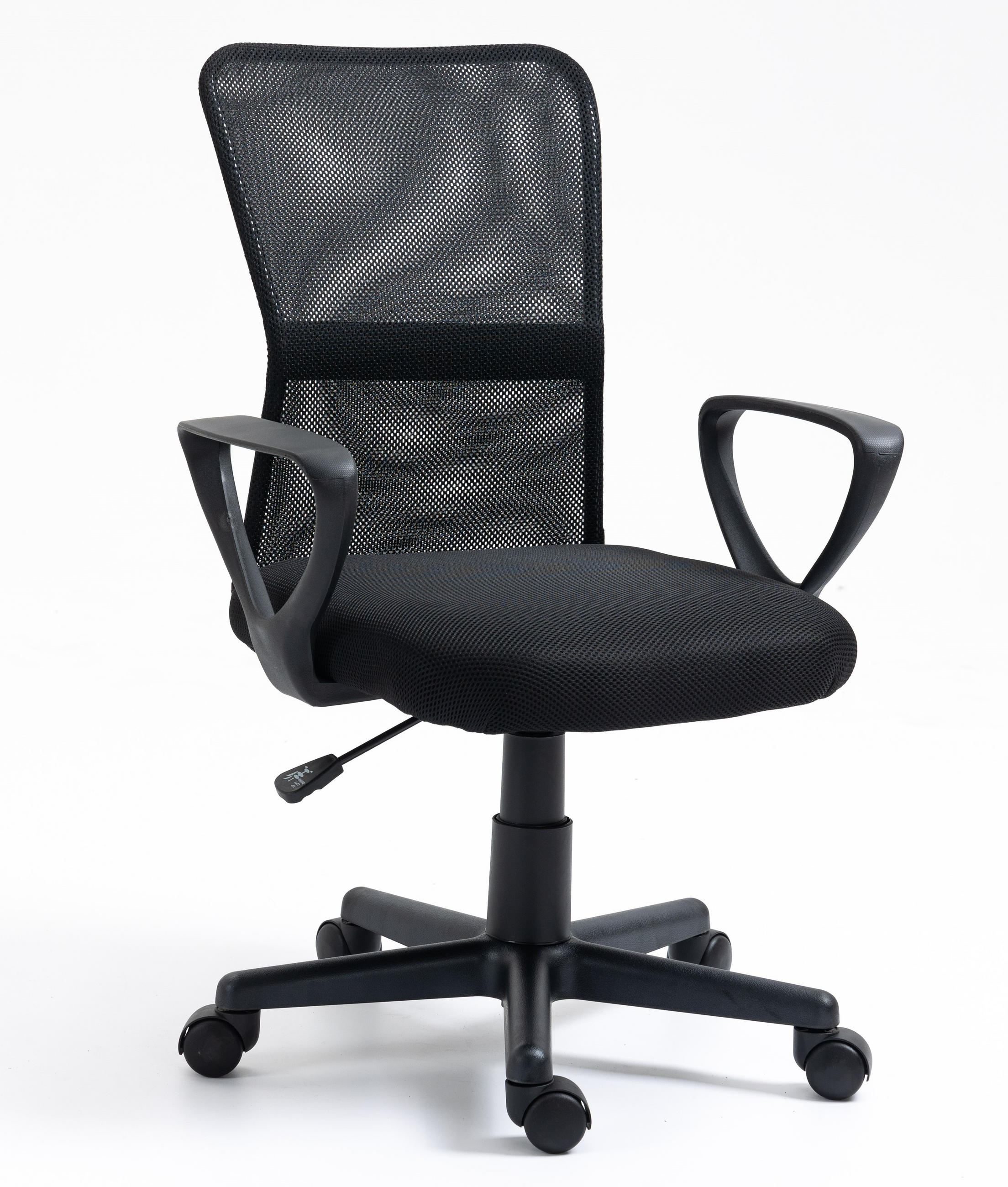 Nordlys Drehstuhlstoff Schwarz 58x84x57 cm