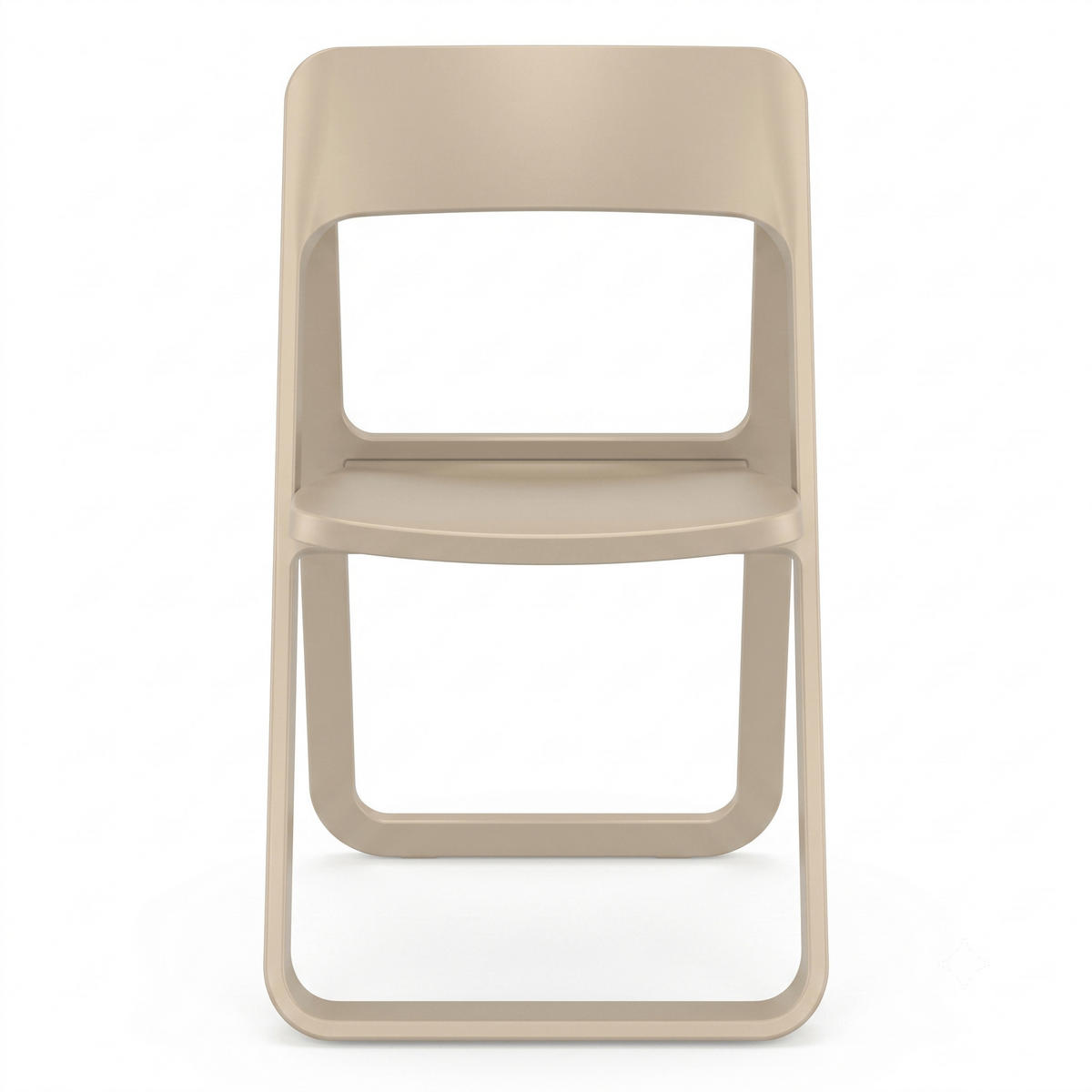 KLAPPSTUHL SLAG beige - Beige, Kunststoff (48/94/48cm) - Légia Home