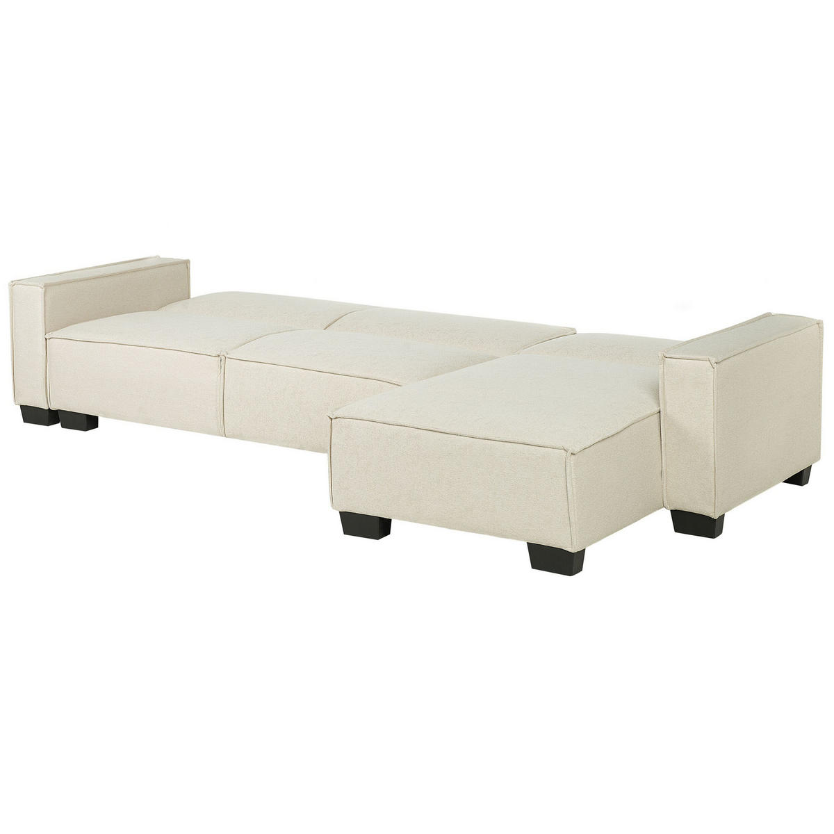 ECKSOFA Polsterbezug Beige rechtsseitig Romedal - Beige, Textil (290/173cm) - Beliani