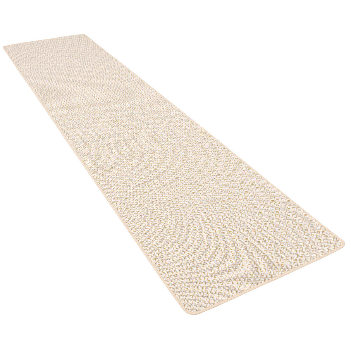 IN & OUTDOOR LÄUFER FLACHGEWEBE OSLO TREND - Honig, Textil (80/240cm) - Snapstyle