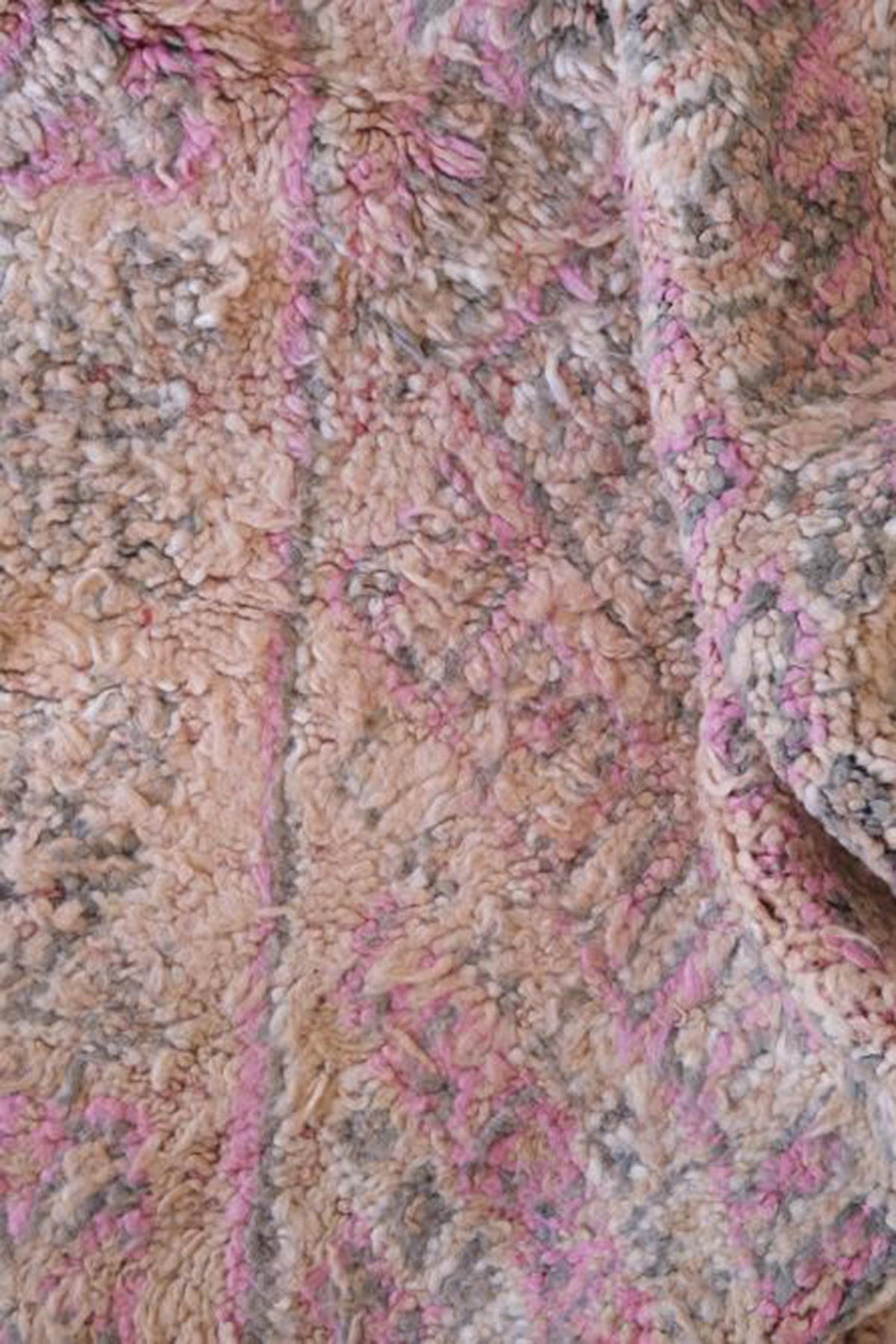 BERBERTEPPICH aus reiner Wolle 217x 319 cm - Lila, Naturmaterialien (217/319cm) - AFK Living