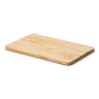 SCHNEIDEBRETT Gummibaumholz, 24 x 15 cm - Braun, Holz (46/30cm) - Continenta