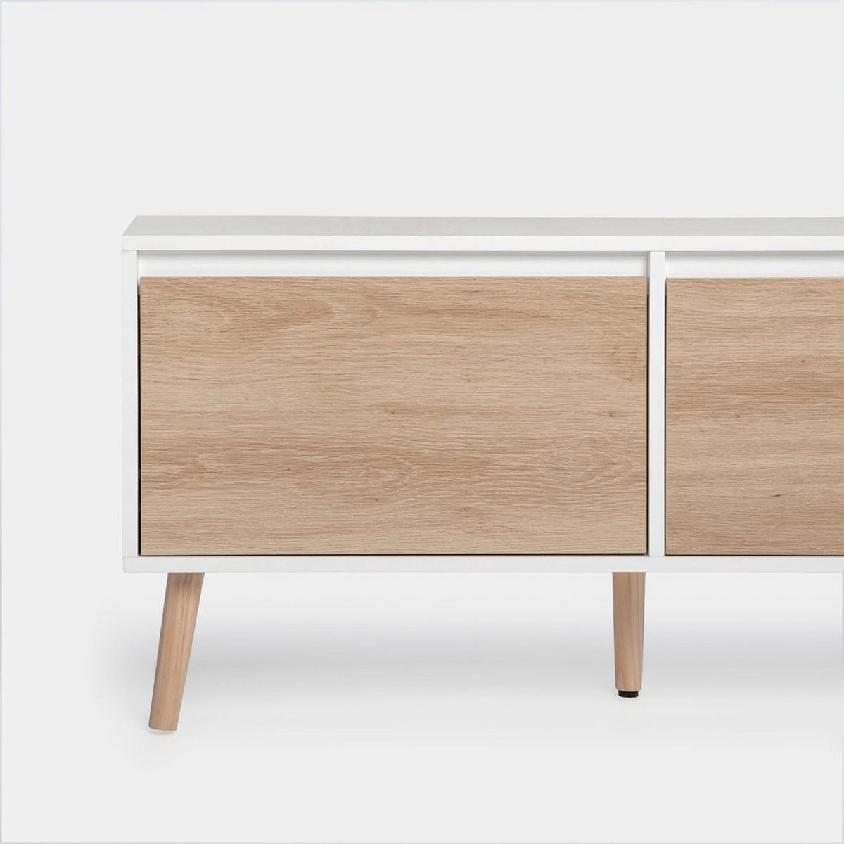 TV-ELEMENT Kemi Zweifarbig 160 cm x 51 cm - Multicolor, Holzwerkstoff (160/51/40cm)