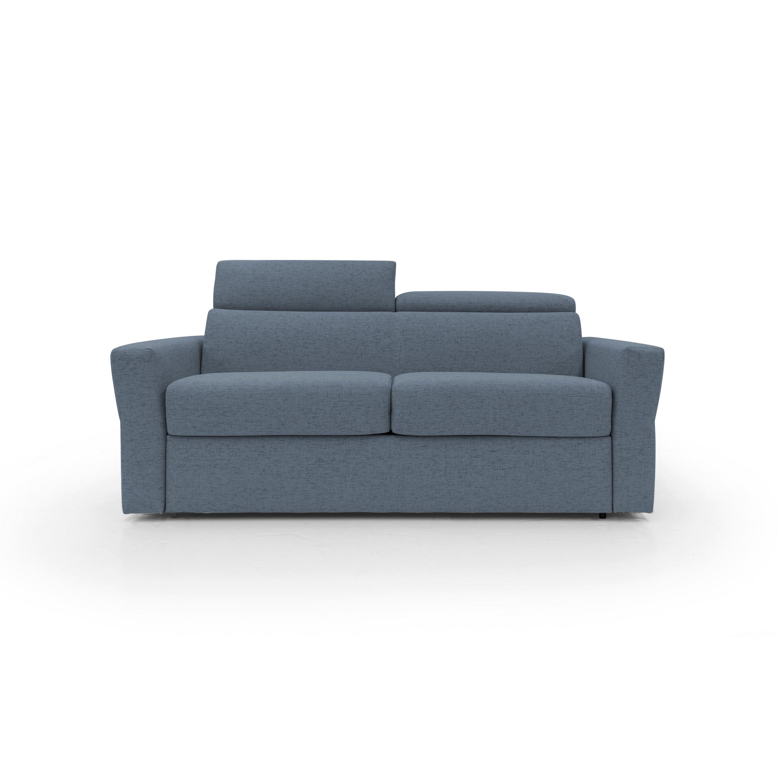 Thumbnail - Divani.store Schlafsofa, Blau, Textil, 200x100x95 cm, Wohnzimmer, Sofas & Couches, Schlafsofas