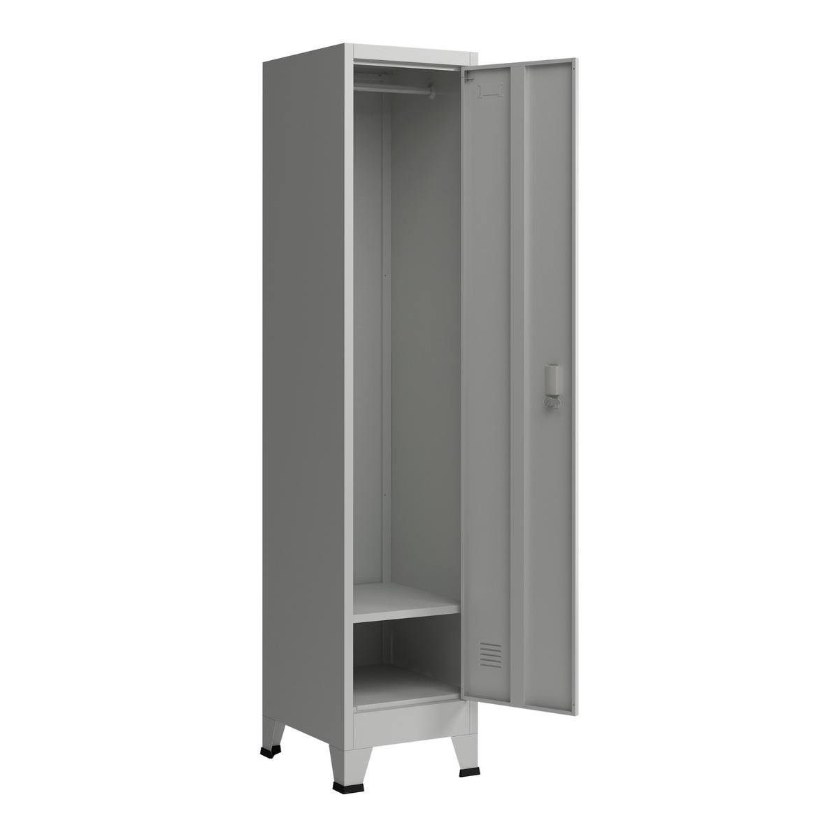 SPIND Joroinen - Grau, Metall (38/180/45cm) - [en.casa]