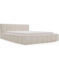 POLSTERBETT Orio 160x200 Beige - Beige, Textil (160/200cm) - Graingold