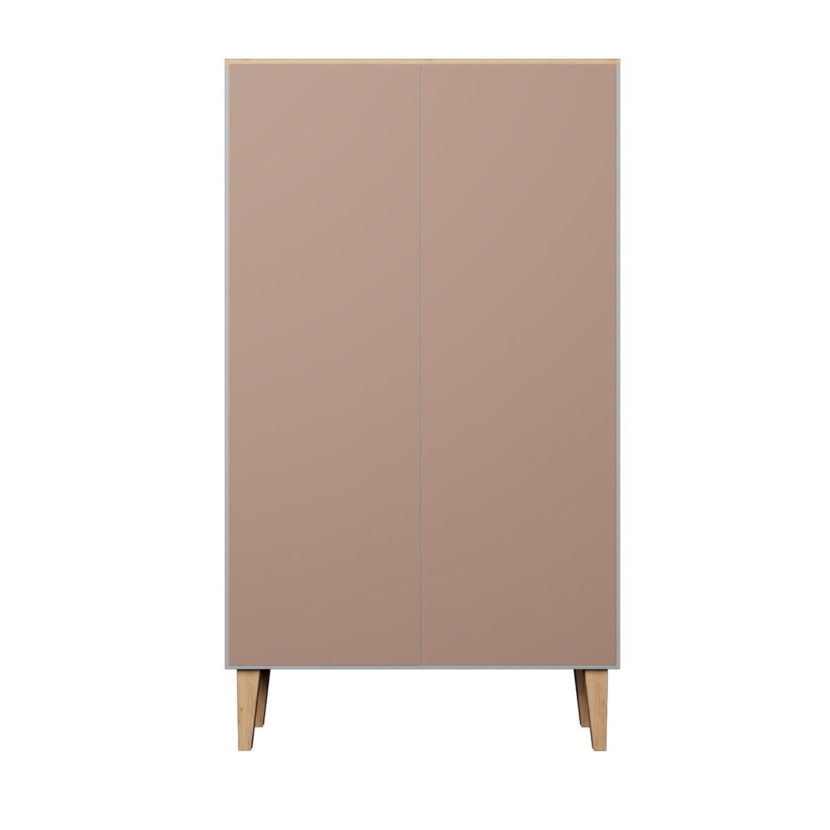 BÜCHERREGAL Denver 80/120/35 cm - Grau, Holzwerkstoff (80/120/35cm) - Kocot Kids