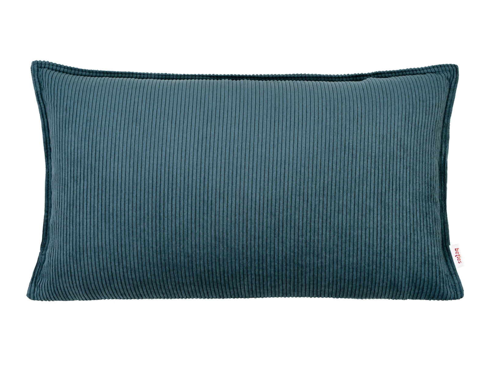KISSENHÜLLE HYggelig No.1 nord-blau Cord-Samt 50/30 cm - Blau, Textil (30/50cm) - beties Heimtextil