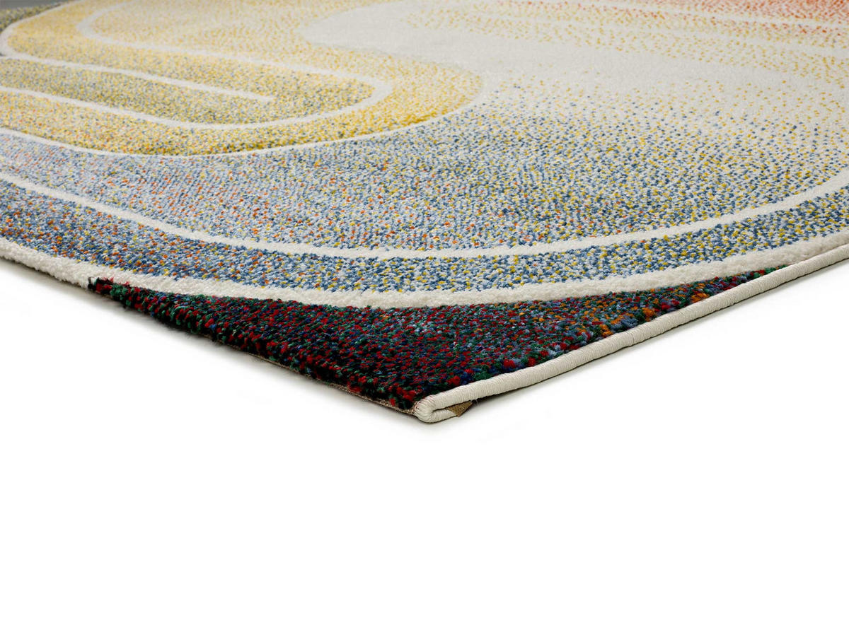 WEBTEPPICH orange und beige Sybil 120/170 cm - Multicolor/Orange, Naturmaterialien/Textil (120/170cm) - Atticgo