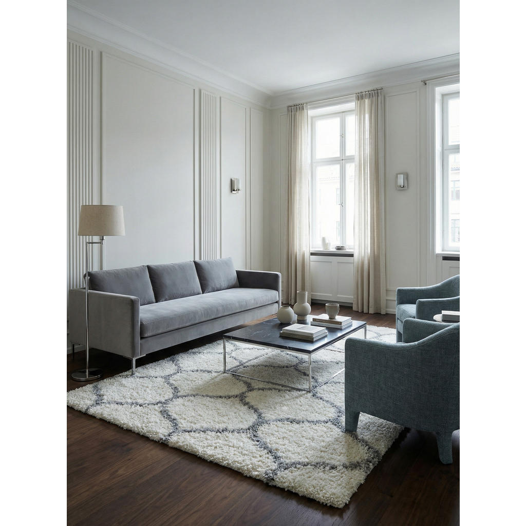 Thumbnail - Kadima Design Teppich, Beige, Textil, Abstrakt, Rechteckig, 140x200 cm, pflegeleicht, Teppiche & Böden, Teppiche, Hochfl...