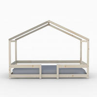 HAUSBETT INDIANA mit Lattenrost / Kinderbett 90x190 - Natural - Naturfarben, Holz (90/190cm) - Weber Industries