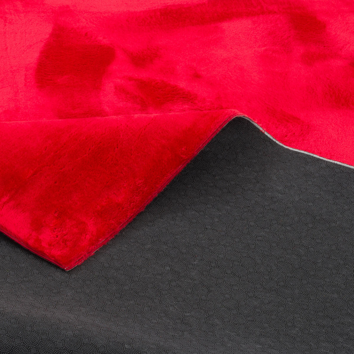 FELLTEPPICH SUPER SOFT PEARL - Rot, Textil (140/200cm) - Pergamon