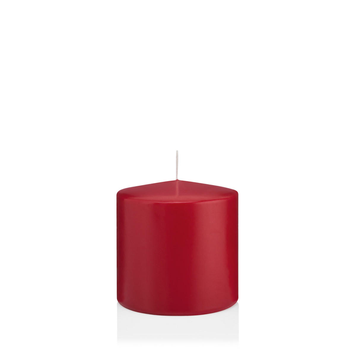 Wiedemann Kerzen Stumpenkerzen Dunkelrot 10 cm