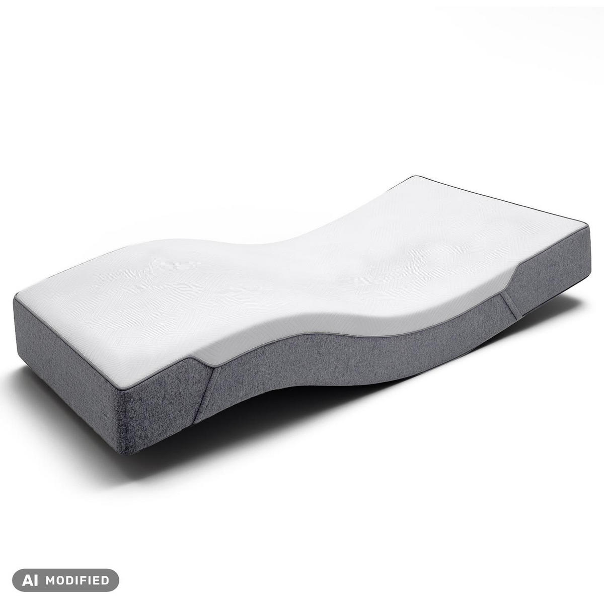 KOMFORTSCHAUMMATRATZE DeepComfort 80x200 cm - Weiß, Textil (80/200cm) - Matratzen Discount
