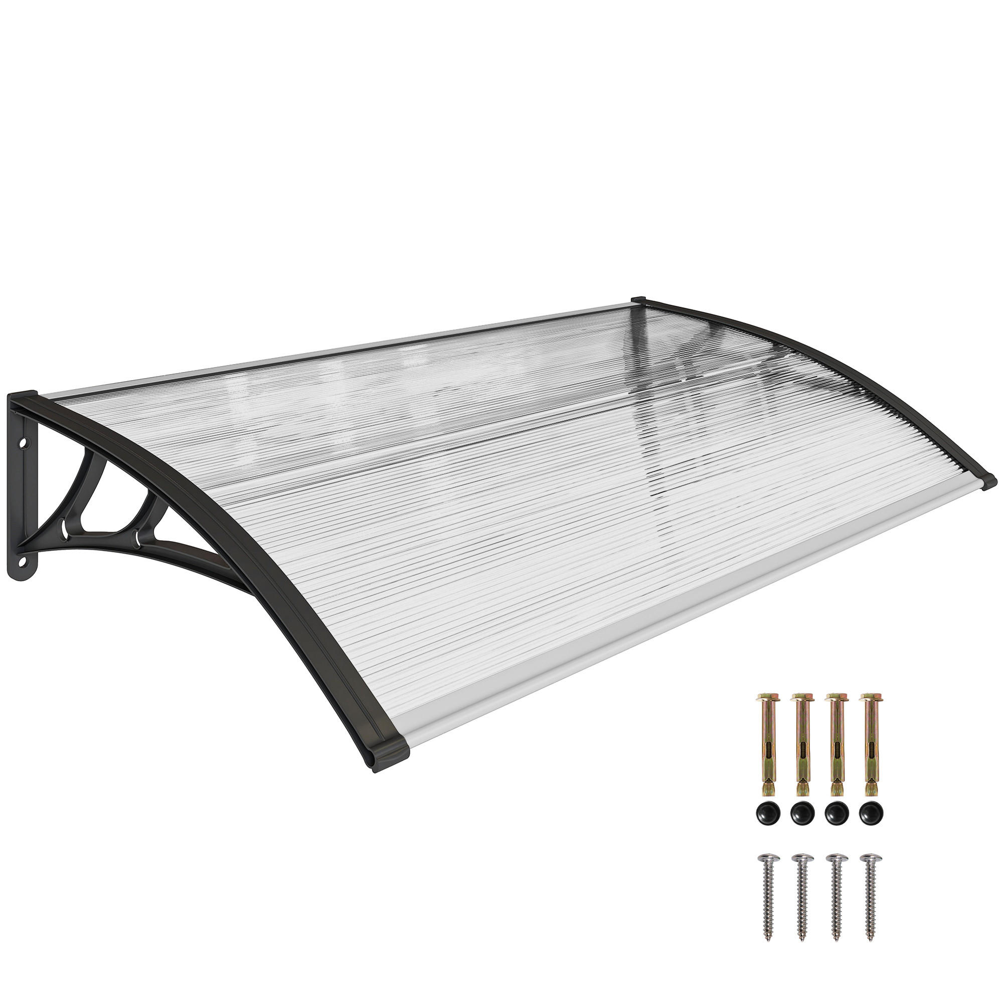MARKISE Transparent 110.0/60.0/18.0cm - Transparent, Kunststoff (60/18/110cm)