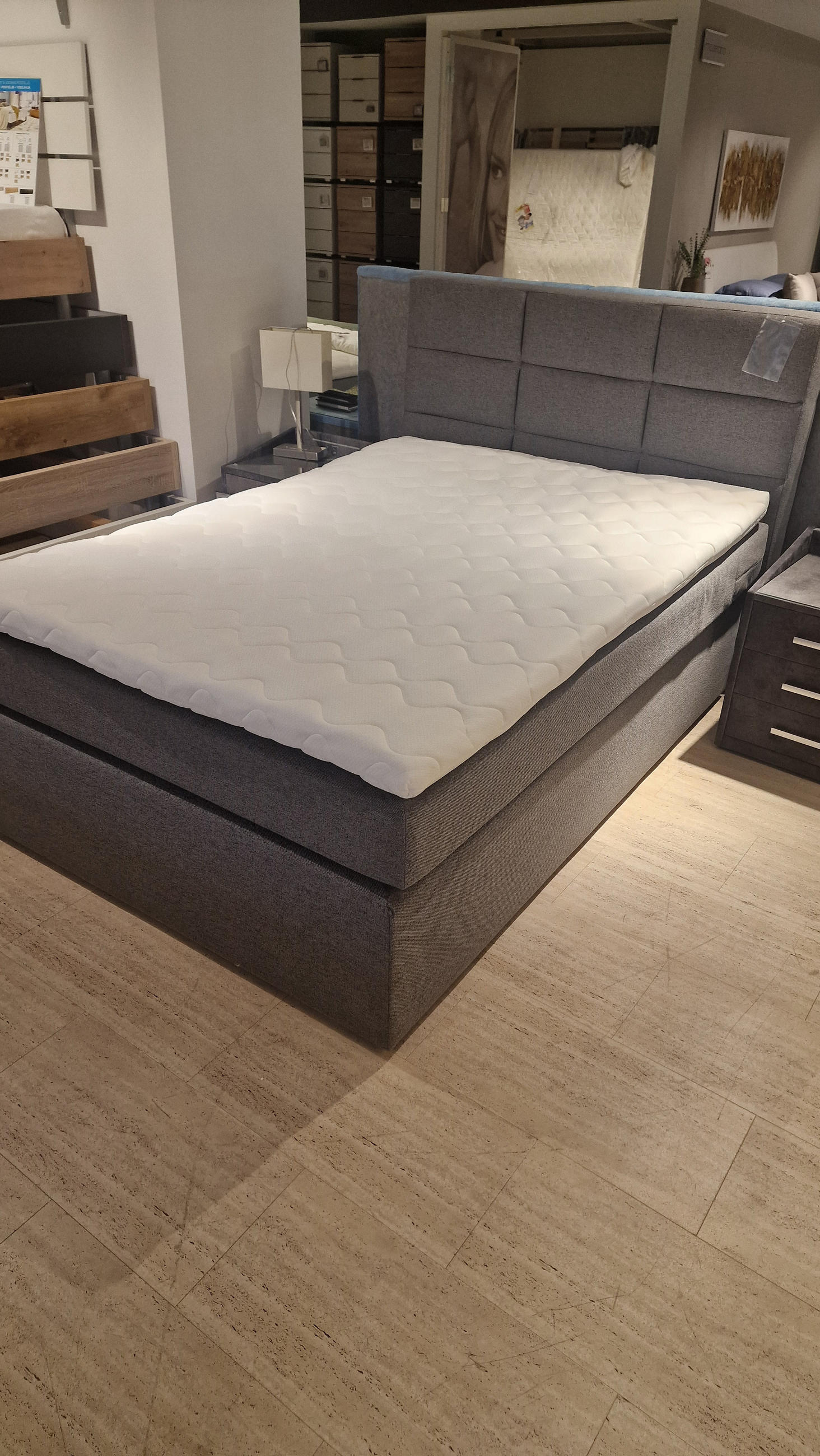 BOXSPRING POSTELJA OSLO - Carryhome