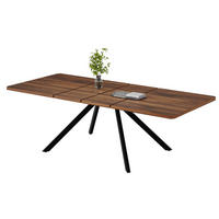 ESSTISCH 160/200/240/90 cm in Walnussfarben aus MDF ausziehbar - Walnussfarben, Holzwerkstoff (240/90/74.5cm) - Flora Grace