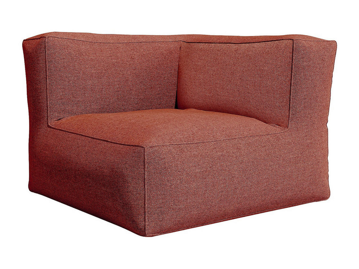 GARTENSESSEL - 1 -Sitzer - Olefin - terracotta - NOUMARA - Braun, Textil (95/80/95cm) - Vente-Unique