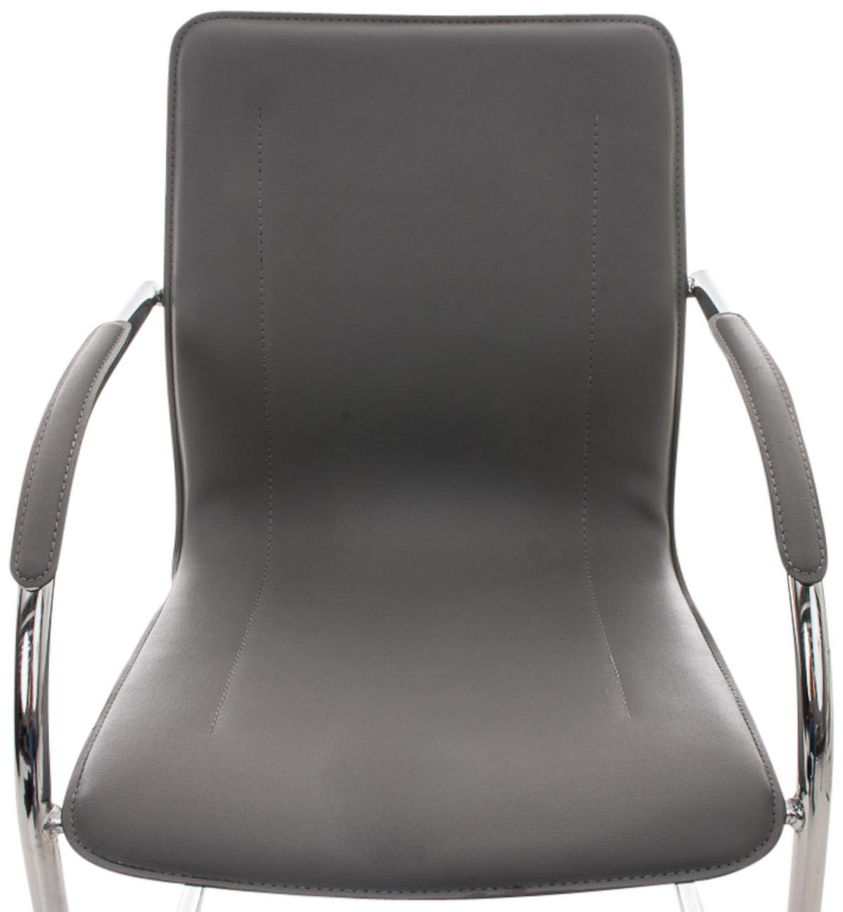 SCHWINGSTUHL 3er Set Lederlook grau - Grau, Textil/Metall (56/94/52cm) - CLP