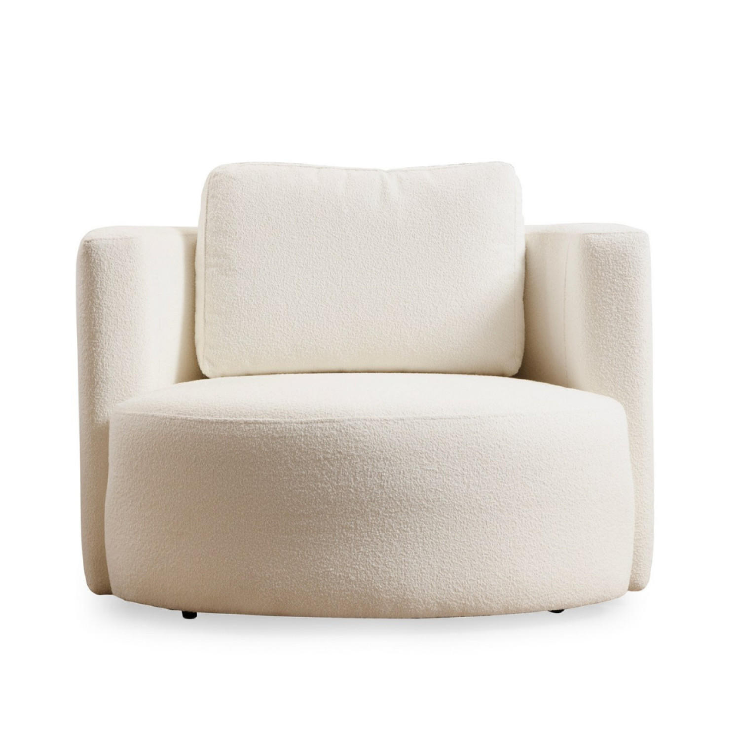SESSEL Olsen Beige - Beige, Holz (100/71/105cm) - Concept Usine